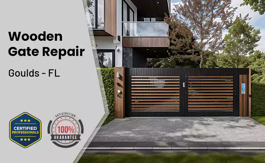 Wooden Gate Repair Goulds - FL 
